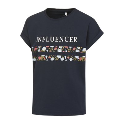 tee-shirt à manches courtes fille nkfjulla ss top fi