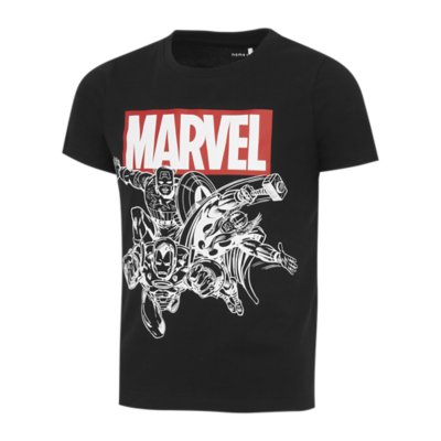 tee-shirt à manches courtes garçon nkmbas marvel ss