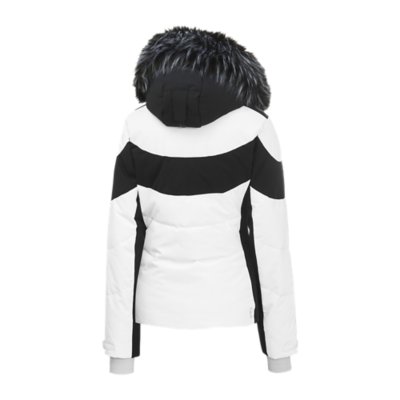 manteau de ski femme blanc