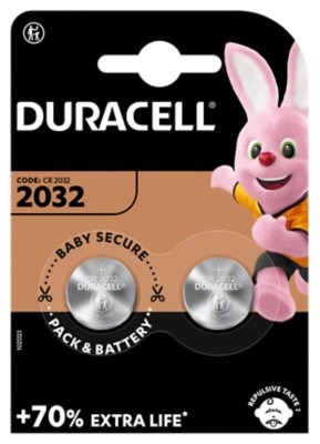 pile duracell cr2032 x2 3v