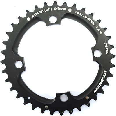 plateau vtt double 10v