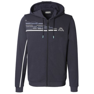 sweatshirt zippé à capuche homme gadio grapik
