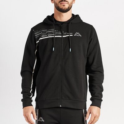 sweatshirt zippé à capuche homme gadio grapik
