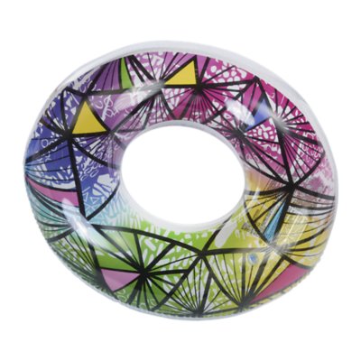 bouée gonflable bouee geante semi translucide 119cm