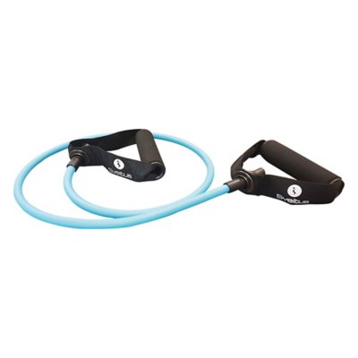 élastique fitness tube bleu light b