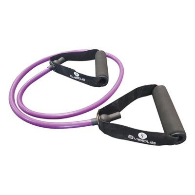 extenseur fitness tube violet mediu