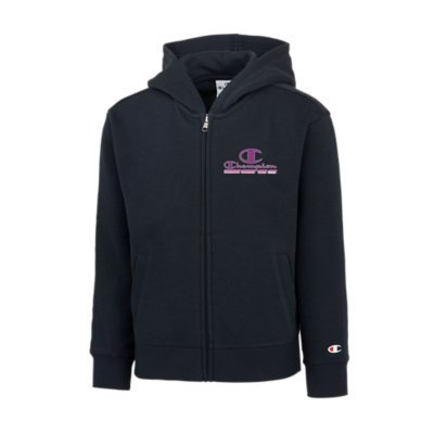 sweatshirt zippé à capuche enfant sweat