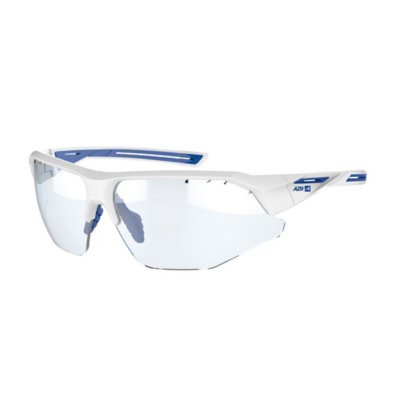 lunettes kromic galibier blanche vernie bleu ecra