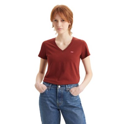 tee-shirt à manches courtes femme perfect vneck