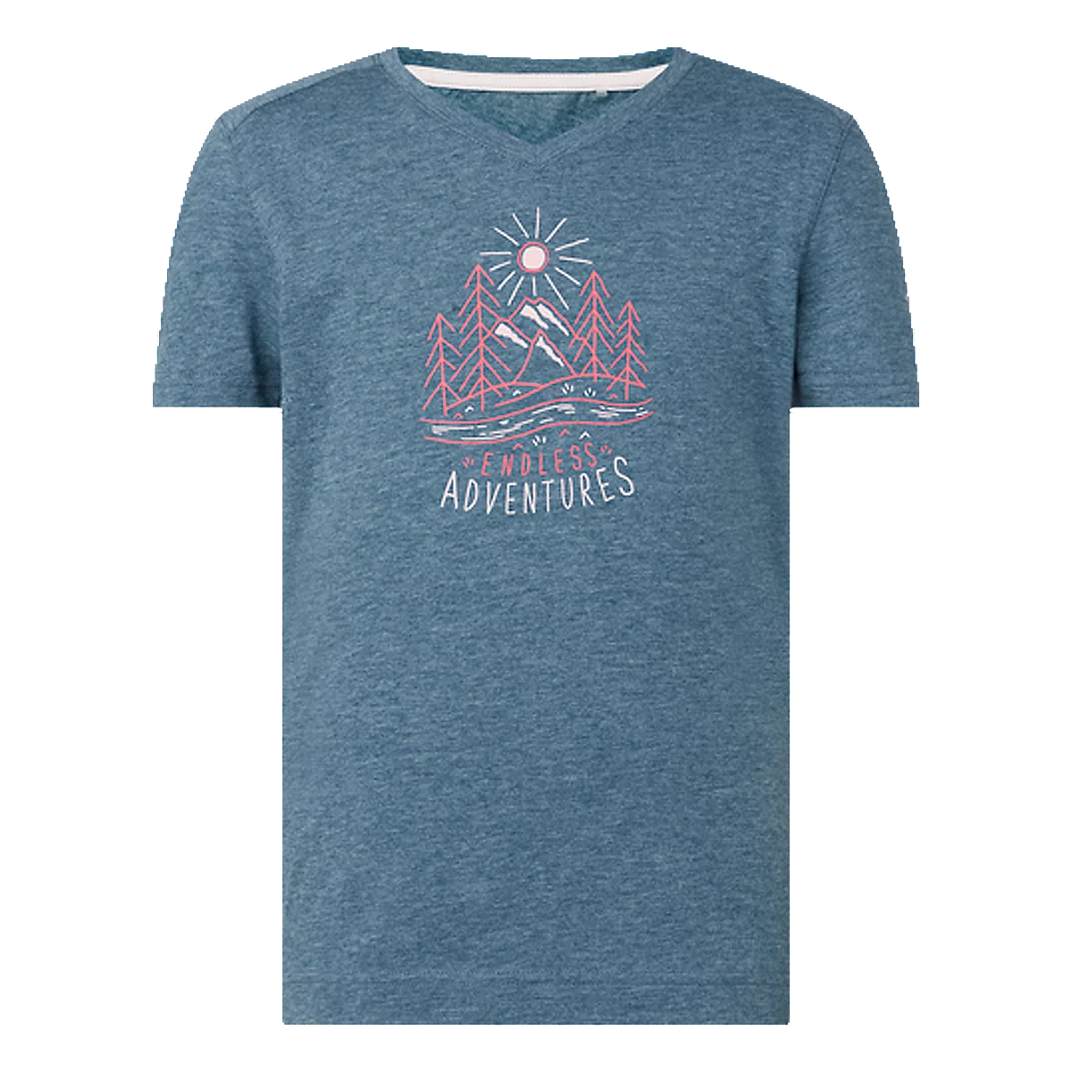 tee-shirt de randonnée à manches courtes fille zorma gls