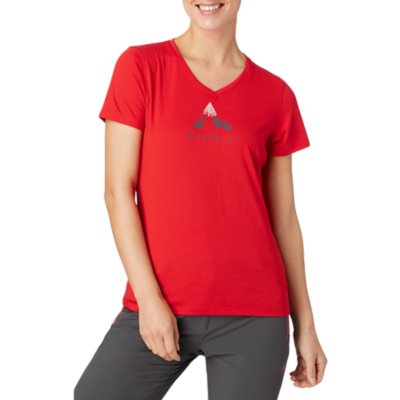 tee-shirt de randonnée à manches courtes femme kulma wms