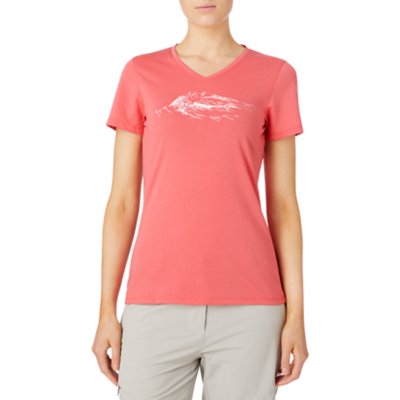 tee-shirt de randonnée à manches courtes femme kulma wms