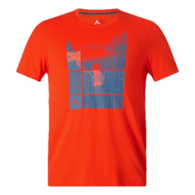 tee-shirt de randonnée à manches courtes homme kulma ux