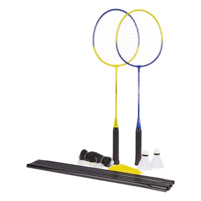 set de badminton speed 100 pour 2 joueurs adultes + filet