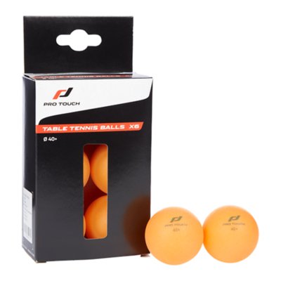 balles de tennis de table pro ball 0 star x6