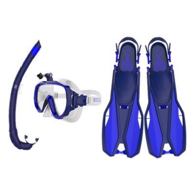 set palmes, masque et tuba st6 travel 3