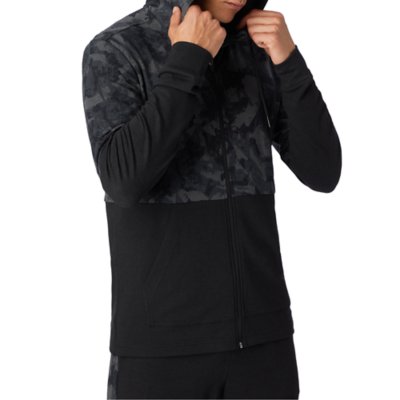 sweatshirt zippé de training à capuche homme fredo iii