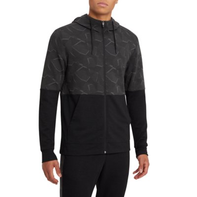 sweatshirt zippé de training à capuche homme fredo iii