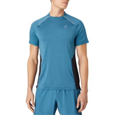 tee-shirt de running à manches courtes homme evans