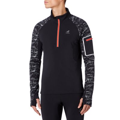 tee-shirt de running à manches longues homme rono