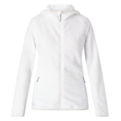 Veste polaire femme - Groupe Mulliez-Flory E01 - Taille groupée 0 (34/36)  COL_021365 Blanc (W0270)