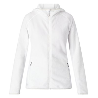 Veste polaire clearance blanche femme intersport