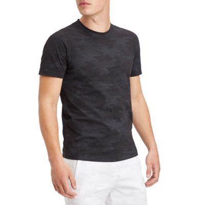 tee-shirt à manches courtes homme argente v