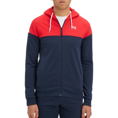 sweatshirt zippé à capuche homme strelon v m
