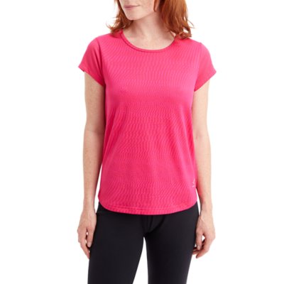 tee-shirt de running à manches courtes femme inca iv