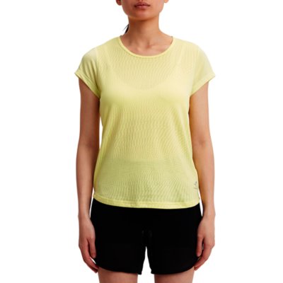 tee-shirt de running à manches courtes femme inca iv