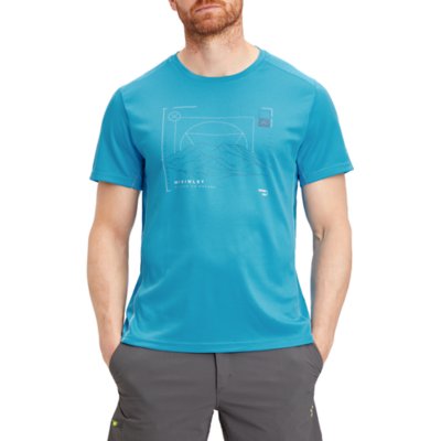 tee-shirt de randonnée à manches courtes homme riggo