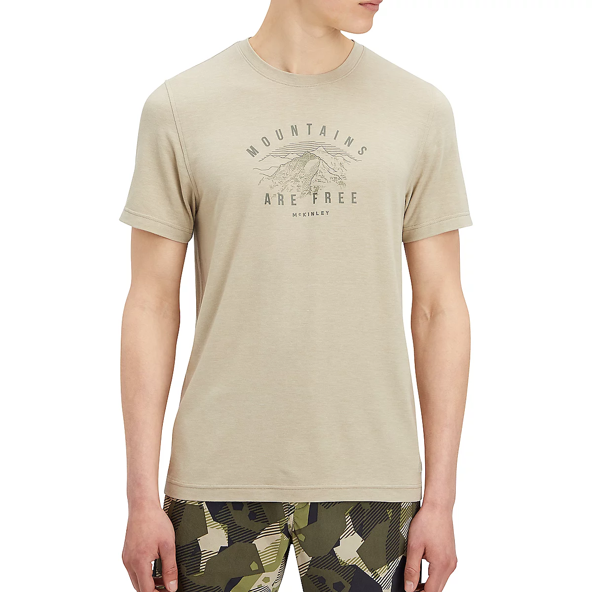 tee-shirt de randonnée à manches courtes homme rogin