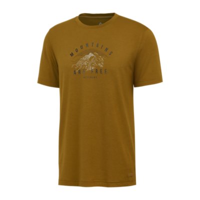 tee-shirt de randonnée à manches courtes homme rogin