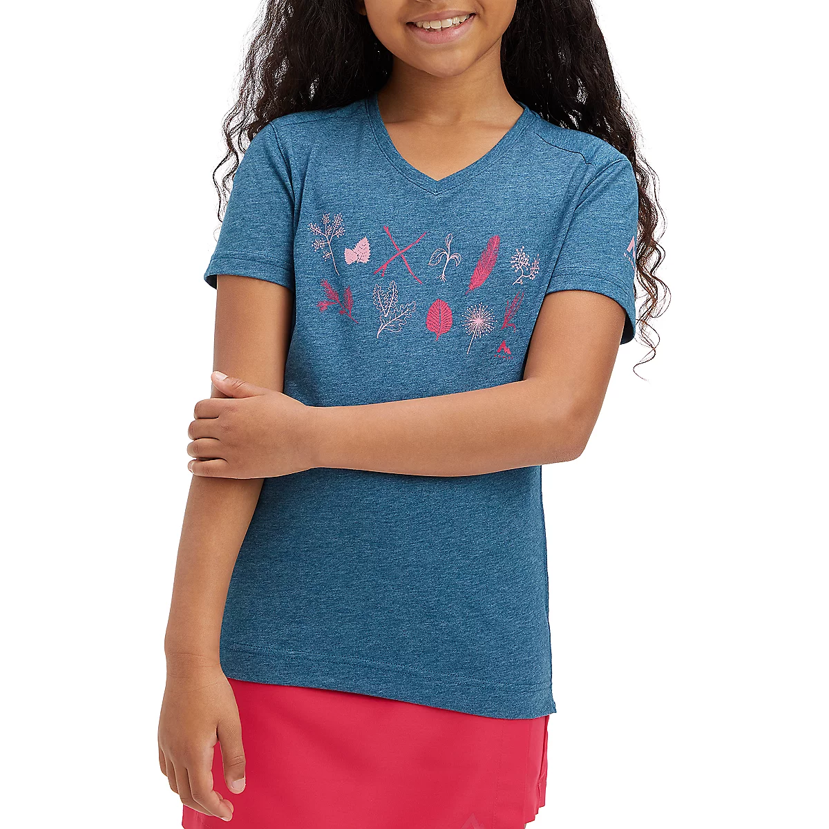 tee-shirt de randonnée à manches courtes fille zorma ii g