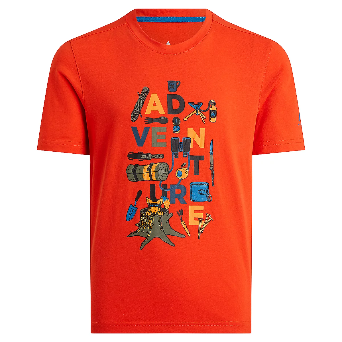 tee-shirt de randonnée à manches courtes garçon zorma