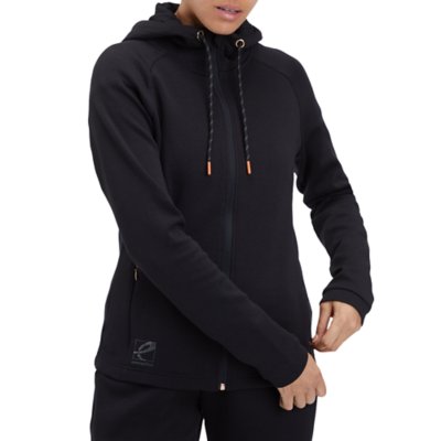 sweatshirt zippé à capuche femme lucie v