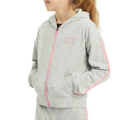 sweatshirt zippé à capuche fille laly