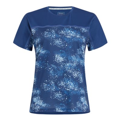 tee-shirt de running à manches courtes femme gaisa v w