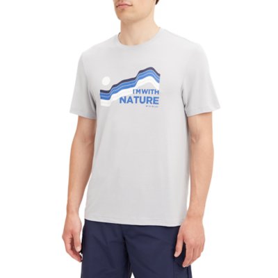 tee-shirt de randonnée à manches courtes homme roggo