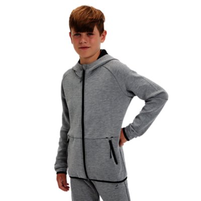 sweatshirt zippé à capuche garçon toddy vii b