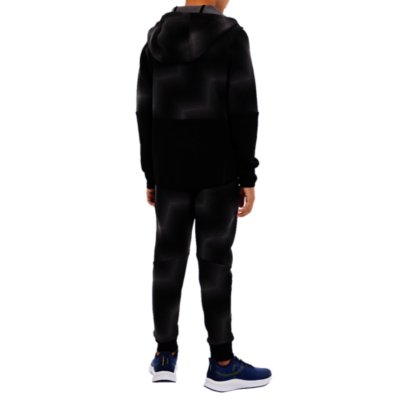 sweatshirt zippé à capuche garçon toddy vii b