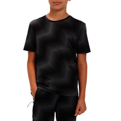 tee-shirt à manches courtes garçon argente