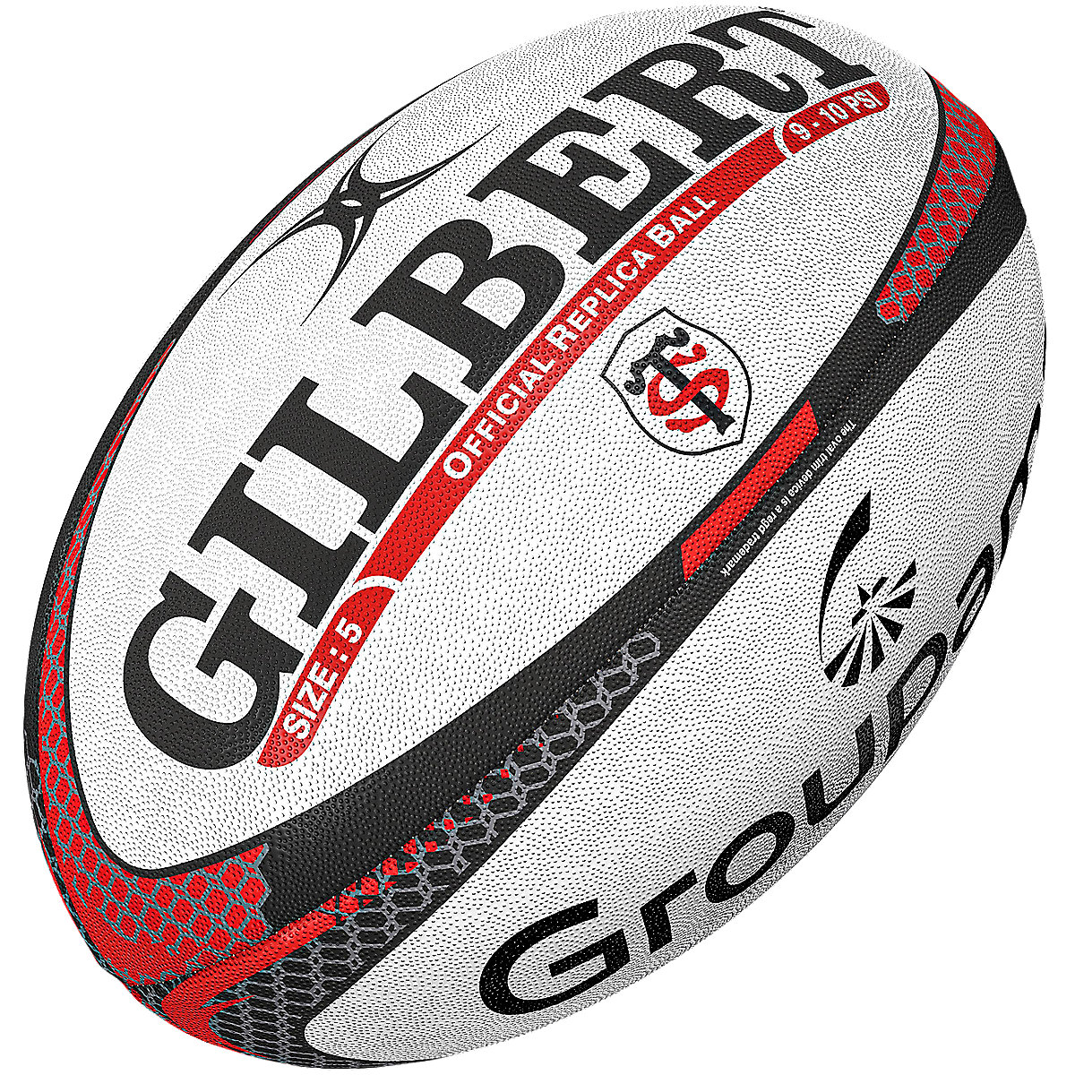 ballon de rugby stade toulousain oxy mini