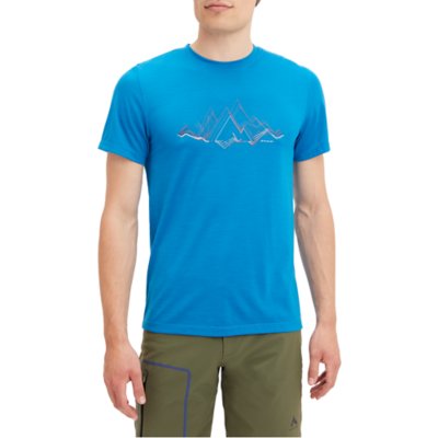 tee-shirt de randonnée à manches courtes homme shay