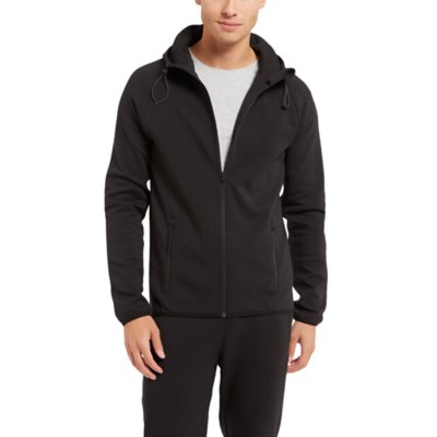 sweatshirt zippé à capuche homme toddy vii m