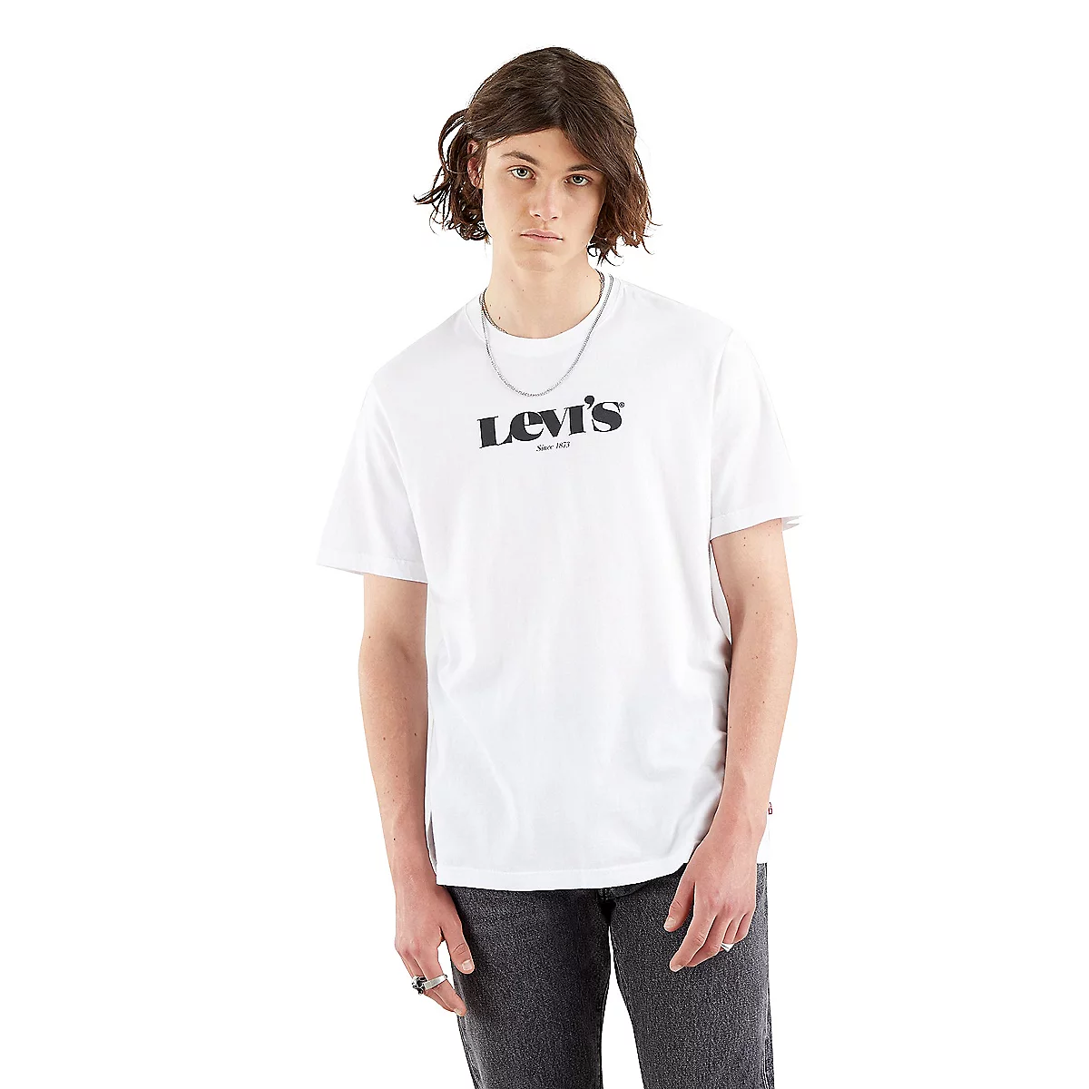 tee-shirt à manches courtes homme relaxed fit mv sl log