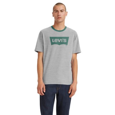 tee-shirt à manches courtes homme ss relaxed fit 0709 bw ringer v