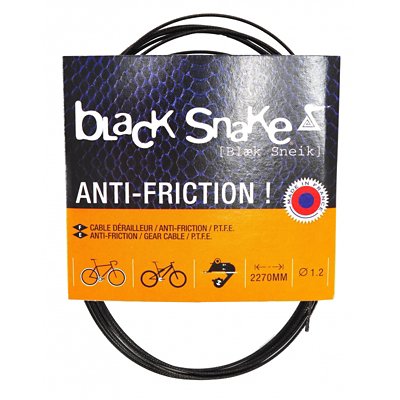 câble de dérailleur ptfe black snake