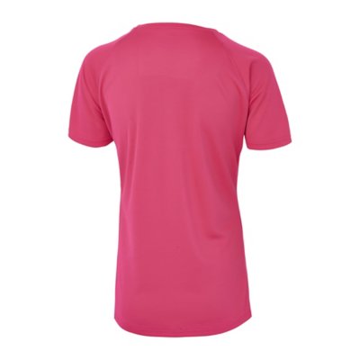 Tee shirt De Randonn e Manches Courtes Femme Lucea ROSE