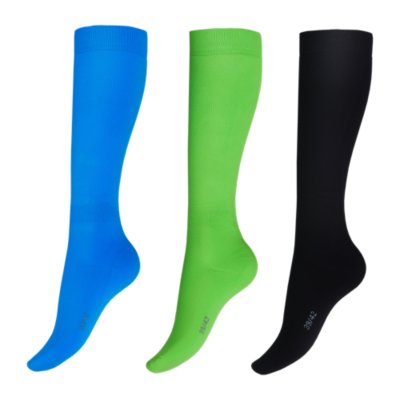 chaussettes de ski adulte trio polaire fluo